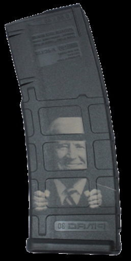 Picture of BLACK RAIN LASER ETCHED MAGAZINES 30RD BIDEN BRO-MAG30-BIDEN