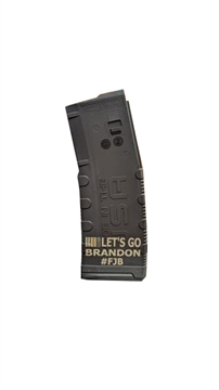 Picture of BLACK RAIN LASER ETCHED MAGAZINES 30RD LET'S GO BRANDON W/FJB BRO-MAG30-LGBFJB BROMAG30LGBFJB