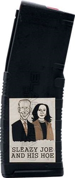 Picture of BLACK RAIN LASER ETCHED MAGAZINES 30RD SLEAZY JOE AND HIS HOE BRO-MAG30-SJH