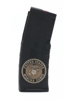 Picture of BLACK RAIN LASER ETCHED MAGAZINES 30RD US MARINE CORPS BRO-MAG30-USMC