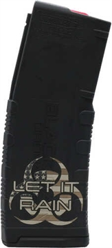 Picture of BLACK RAIN LASER ETCHED MAGAZINES 30RD LET IT RAIN BRO-MAG30-LETITRAIN BROMG30LTITRN