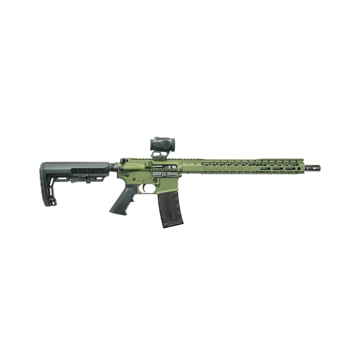Picture of Black Rain Ordnance BRO Spec 15 w/Zerotech Trace Red Dot Rifle 5.56mm 30rd Magazine(1) 16" Barrel Bullfrog Finish BRO-CSSI25-OPT1 697067881989