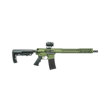 Picture of Black Rain Ordnance BRO Spec 15 w/Zerotech Trace Red Dot Rifle 5.56mm 30rd Magazine(1) 16" Barrel Bullfrog Finish BRO-CSSI25-OPT1 697067881989