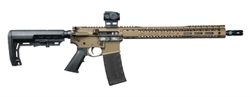 Picture of Black Rain Ordnance BRO26040601OPT Sports South Exclusive 5.56 NATO 16" Viridian Venta Red Dot