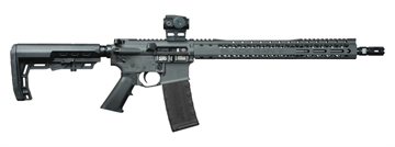 Picture of Black Rain Ordnance BRO26040602OPT Sports South Exclusive 5.56 NATO 16" Viridian Venta Red Dot