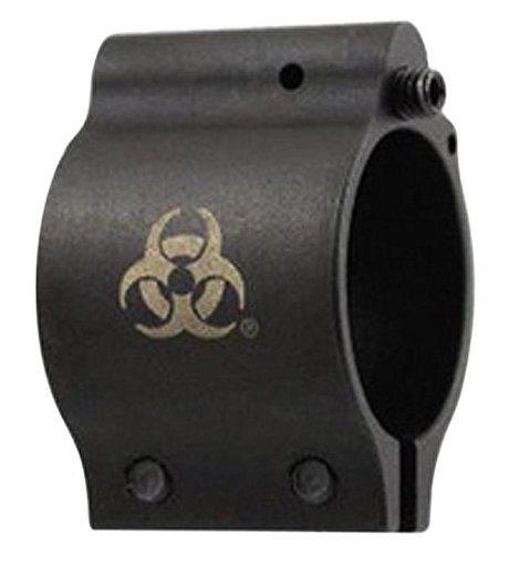 Picture of Black Rain Ordnance .750 Gas Block, Adjustable, Includes set Screws, Black Finish BRO-LP-750A BROLP750A