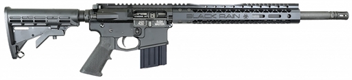 Picture of Black Rain Ordnance Tyrant, Semi-automatic Rifle, AR, 450 Bushmaster, 16" Chrom-Moly Barrel, Anodized Finish, Black, A2 Grip, M4 Collapsible Stock, 5 Rounds, 1 Magazine BRO-TYRANT-450B BROTYRANT450B