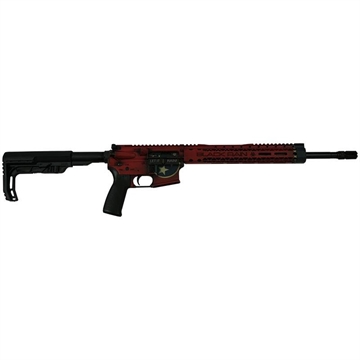 Picture of Black Rain Ordnance Custom "Red & Blue Tennessee" Spec15 Rifle 5.56 30rd Magazine 16" Barrel BRO-23072301