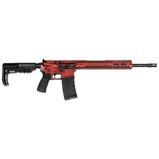 Picture of Black Rain Ordnance Black Rain Ordnance Spec+ Fusion Rifle 5.56 16 in. Red Battleworn 30 rd. BRO-FUSION-RB FUSIONRB
