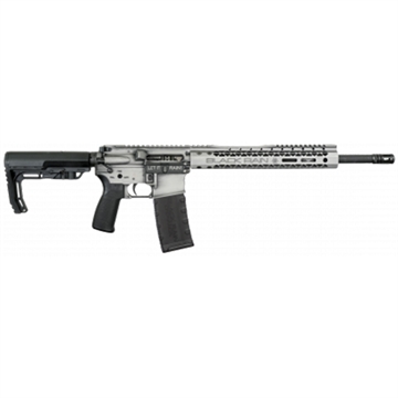 Picture of Black Rain Ordnance Spec15 Fusion 5.56x45mm NATO 30+1 16", Titanium Battleworn, 12" M-LOK, MFT EPG16 Grip/Minimalist Stock BROFUSIONTB