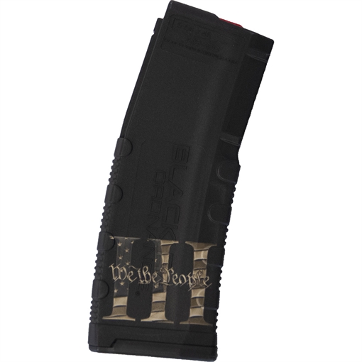 Picture of Black Rain Ordnance Magazine 30rd 223 Rem/5.56 NATO We The People Engraving Fits AR-15 Platform MAG303PERCENT
