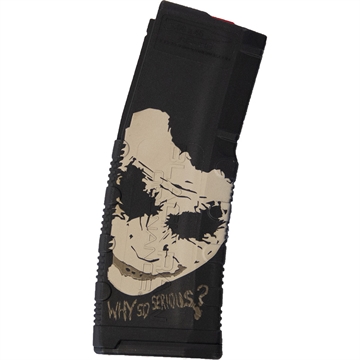 Picture of Black Rain Ordnance Black Rain Ordnance Lasered AR15 Magazine Joker 30 rd. BRO-MAG30-JOKER