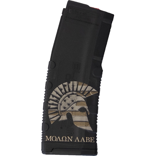 Picture of Black Rain Ordnance Black Rain Ordnance Lasered AR15 Magazine Molon Labe 30 rd. BRO-MAG30-MOLONLABE BROMAG30MOLONLABE