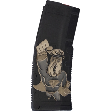 Picture of Black Rain Ordnance Black Rain Ordnance Lasered AR15 Magazine Super Trump 30 rd. BRO-MAG30-SUPERTRUMP BRO-MAG30-SKULLFLAG