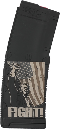 Picture of Black Rain Ordnance Black Rain Ordnance Lasered AR15 Magazine Trump Fight 30 rd. BRO-MAG30-TRUMP-FIGH MAG30TRUMPFIGHT