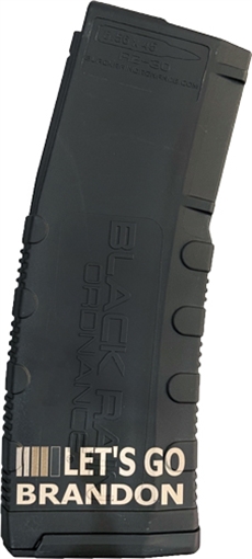 Picture of BLACK RAIN LASER ETCHED MAGAZINES 30RD LET'S GO BRANDON BROMAG30LGB