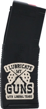 Picture of BLACK RAIN LASER ETCHED MAGAZINES 30RD LUBE WITH LIBERAL TEARS BRO-MAG30-LUBE