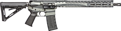 Picture of BLACK RAIN PATRIOT RIA 300BLK 16IN M4 PROFILE BBL 12IN MLOK HYBRID HG OBSIDIAN AMERICAN FLAG 30RD BRO-PAT300BLKOBSIDIAN BRO-PAT-300BLK-OBSIDIAN