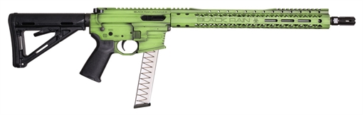 Picture of BLACK RAIN ORDNANCE SPEC+ FALLOUT PCW 9MM 16 ZOMBIE GREEN PCC9MMZGB
