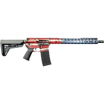 Picture of Black Rain Ordnance Spec+ Patriot Rifle 5.56mm 30rd Magazine 16" Barrel Old Glory Finish BRO-PAT-OLDGLORY