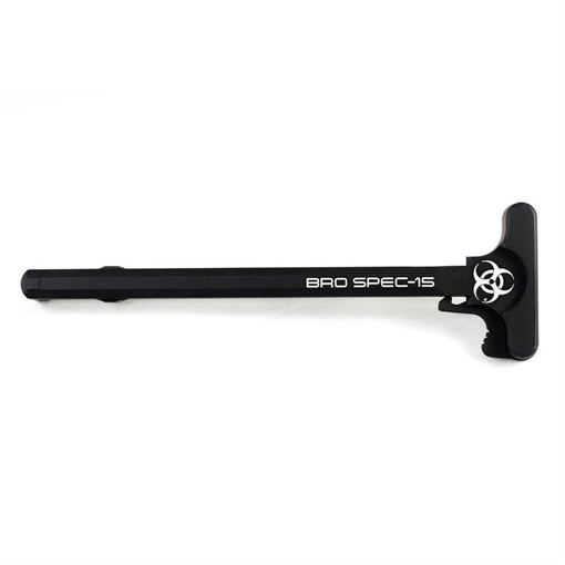 Picture of Black Rain Ordnance Spec15 Forged Charge Handle Mil-Spec Tac Latch Black BRO-SPEC15-FCH