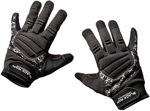 Picture of Black Rain Ordnance Tactical Gloves Black/Gray 2XL Velcro TACTGLOVEBLK/GRY2XL
