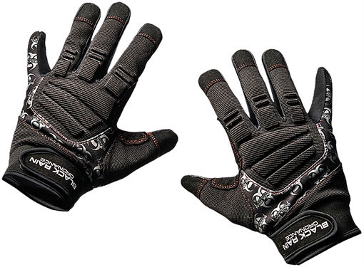 Picture of Black Rain Ordnance Tactical Gloves Black/Gray XL Velcro TACTGLOVEBLK/GRYXL