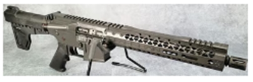 Picture of BLACK RAIN SPEC15 HGA 5.56 10.5IN BBL SMOKE CERAKOTE 10IN MLOK SLIM HG 30RD W/BLADE BRO24011801