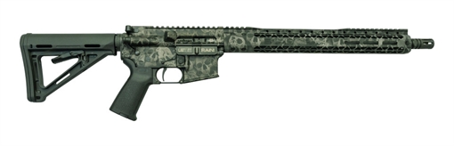 Picture of BLACK RAIN SPEC15 RIA 300BLK 16IN BBL 15IN SLIM RAIL SNIPER GREEN LASER CAMO MOE GRIP/STOCK 30RD MAG BRO21031601