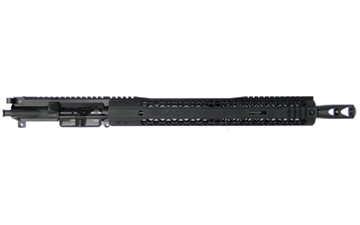 Picture of Black Rain Ordnance 458 SOCOM Complete Upper, 16" 4150 Chromoly Vanadium Steel Barrel, 1:14 Twist, Forged, 15" MLOK Rail, Nitride Coated BCG, Billet Charging Handle w/Extended Tac Latch, 458 SOCOM Muzzle Brake, Black Finish BRO-SPEC15-CU-458S