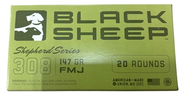 Picture of BLACK SHEEP .308 147 GRAIN FMJ 20RD BOX 27BX PER CASE 308147GFMJ20