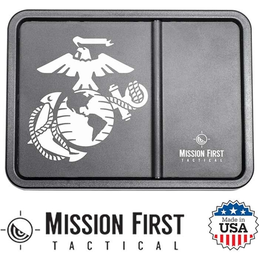 Picture of MISSION FIRST TACTICAL Black Wht EGA Dump Tray EDC-USMC-1 810099433180