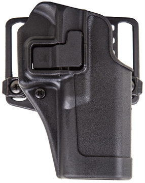 Picture of BLACKHAWK SERPA CQC Concealment Holster with Belt and Paddle Attachment, Fits Glock 17/22/31, Right Hand, Matte Black 410500BK-R 410500BKR