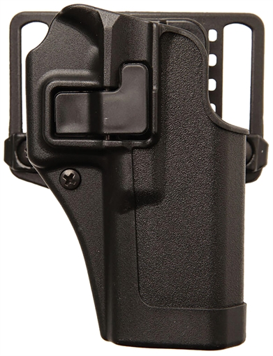 Picture of BLACKHAWK SERPA CQC Concealment Holster with Belt and Paddle Attachment, Fits Glock 29/30/39, Right Hand, Matte Black 410530BK-R 410530BKR