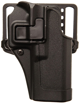 Picture of BLACKHAWK SERPA CQC Concealment Holster with Belt and Paddle Attachment, Fits Glock 29/30/39, Right Hand, Matte Black 410530BK-R 410530BKR
