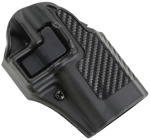 Picture of Blackhawk Serpa CQC OWB Size 58 Matte Black Polymer Belt Loop/Paddle Fits Ruger 57 Right Hand 410558BKR