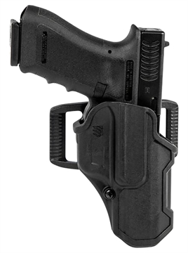 Picture of Blackhawk T-Series L2C OWB Black Polymer Belt Loop Fits Beretta M9/92FS/92X/92A1/M9A1/M9A3/M9A4 Right Hand 410704BKR