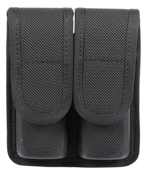 Picture of Blackhawk Double Mag Pouch Black Cordura Compatible w/Double Stack/9mm/40/45 44A001BK