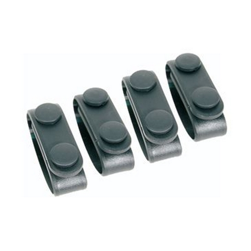 Picture of Blackhawk Belt Keeper 2.25" Black Nylon Molded Snap Mount 44B300BK