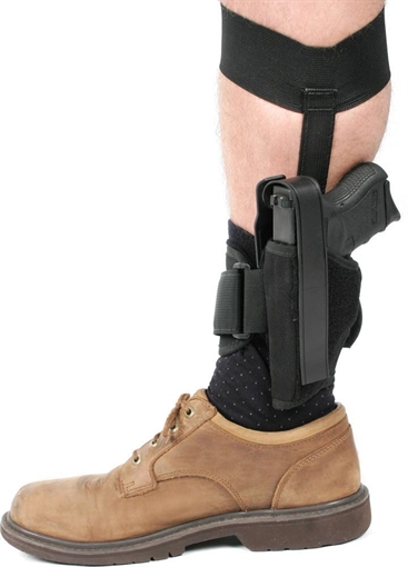 Picture of Blackhawk Ankle Holster Left Hand - Black 40AH10BK-L 40AH10BKL