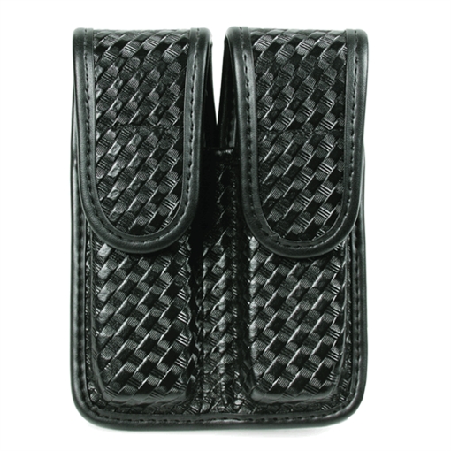Picture of BLACKHAWK MOLDED DUTY GEAR DOUBLE MAG POUCH STAGGERED BW 44A001BW