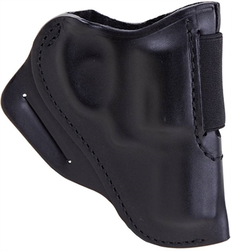 Picture of BLACKHAWK HOLSTER 2" SNUBBY RH BLACK LEATHER CQC SPEED CLASSIC 420800BK-R