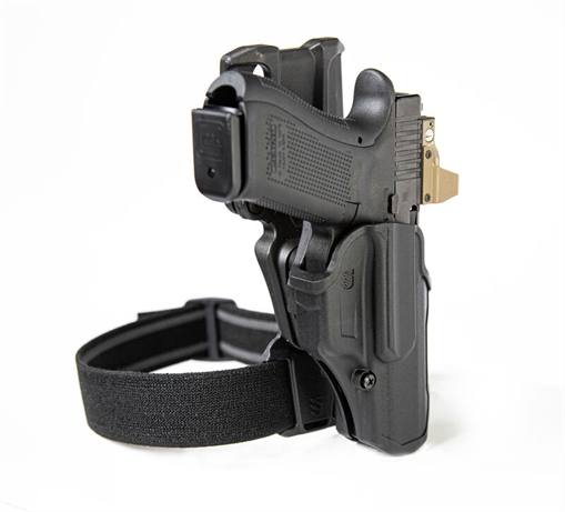 Picture of BLACKHAWK HOLSTER L2C OVERT T SERIES 1911 W/WO RAIL GOVERNMENT RH BLACK 411703BKR