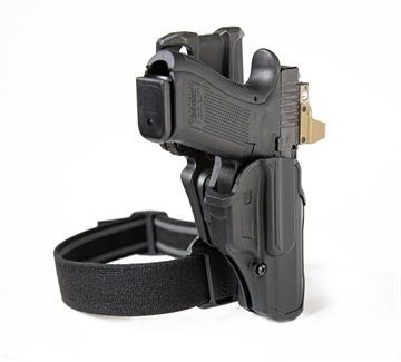 Picture of BLACKHAWK HOLSTER L2C OVERT T SERIES 1911 W/WO RAIL GOVERNMENT RH BLACK 411703BKR