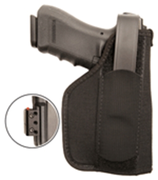 Picture of BLACKHAWK LASER HOLSTER #02 MEDIUM/LARGE AUTOS NYLON BLACK 40LH02BK