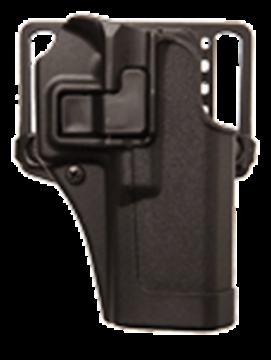 Picture of BLACKHAWK SERPA CQC Concealment Holster with Belt and Paddle Attachment, Fits Glock 42, Right Hand, Matte Black 410567BK-R 410567BKR