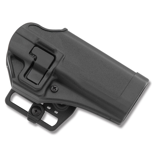 Picture of Blackhawk Serpa CQC OWB Size 19 Matte Black Polymer Belt Loop/Paddle Fits Taurus 24/7 Right Hand 410519BKR