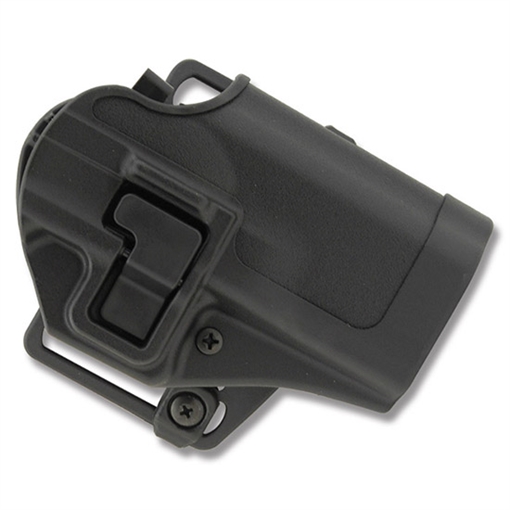 Picture of Blackhawk Serpa CQC OWB Size 29 Matte Black Polymer Belt Loop/Paddle Fits Taurus 24/7 Right Hand 410529BKR