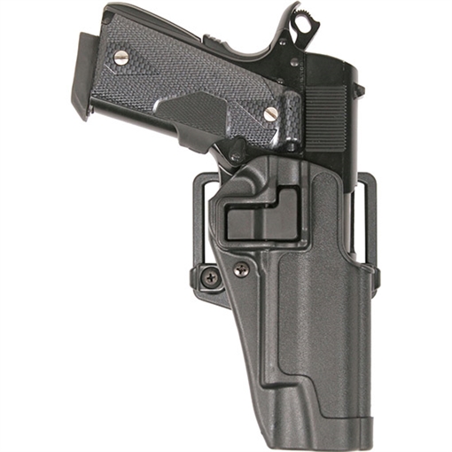Picture of Blackhawk Serpa CQC Sportster OWB Size 25 Gun Metal Gray Polymer Paddle Fits S&W M&P 9/40 & Sigma (not Core) Left Hand 413525BKL
