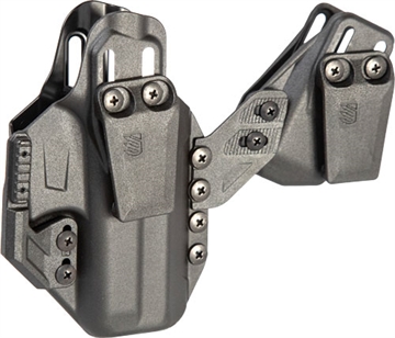 Picture of Blackhawk Stache Premium Kit IWB Size 25 Black Polymer Belt Clip Fits S&W M&P 9/40 Ambidextrous 416125BK